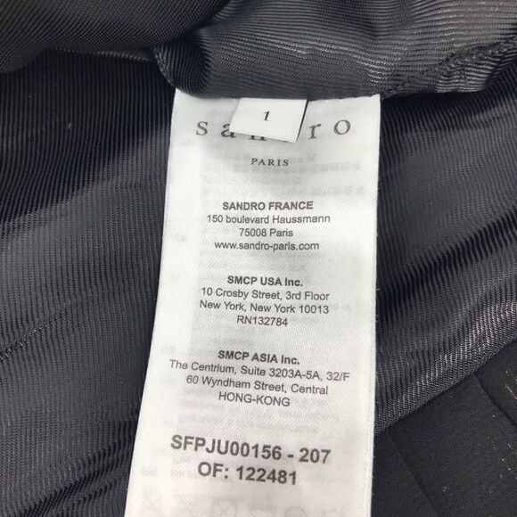 Sandro Paris Goldena Metallic Bronze Brocade Ruffled Mini Skirt - Picture 15 of 16